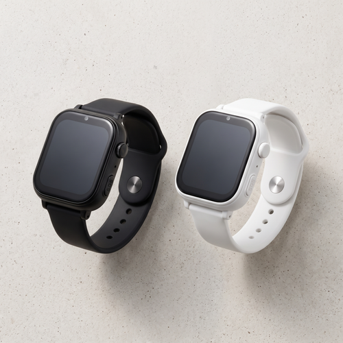 Montre GPS enfant ARKO Kids vue de face, écran éteint